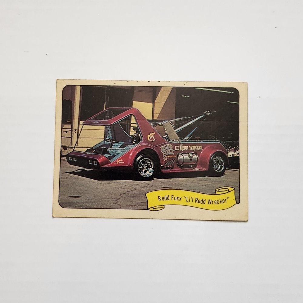 Vintage 1970  GEORGE BARRIS Kustom City Sticker - LIL’ REDD WRECKER  Redd Foxx